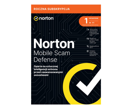 Program antywirusowy NortonLifeLock Mobile Scam Defence 1st. (12 m.) ESD